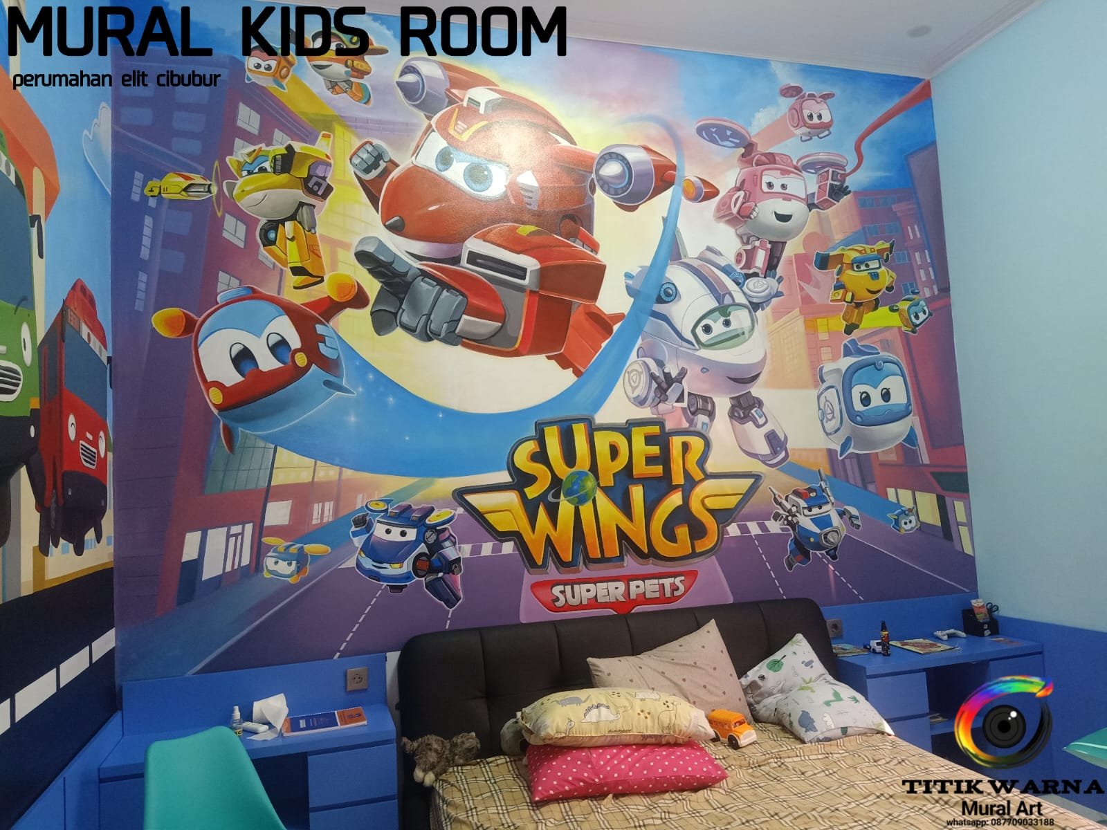 Super Wings & Super Pets Kids Bedroom
